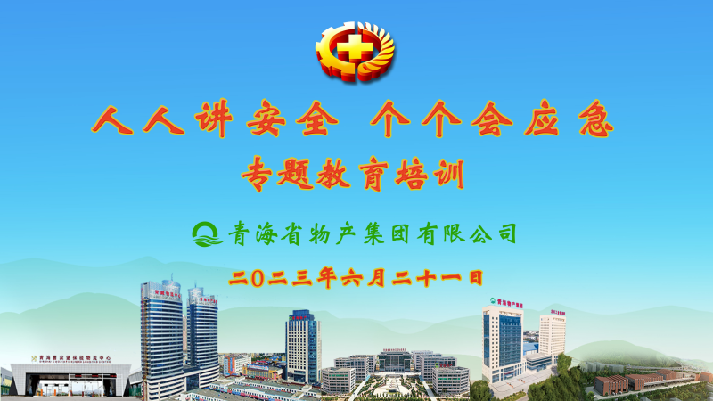 提高安全管理水平 落實全員安全責任——集團安委會舉辦2023年“人人講安全，個個會應(yīng)急”專題教育培訓
